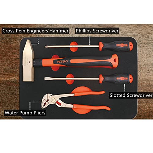 Set de Herramientas Antichispa 9 Piezas WEDO miniatura 4