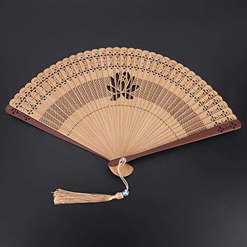 Ventilador de bambu, Estágios Suportes de desempenho Ventilador de mão de bambu, Ventilador portátil