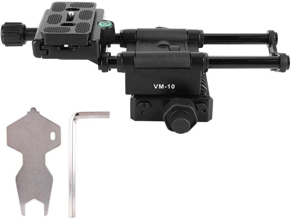 Rеvіеw Prоduсt Macro Focusing Rail, Macro Camera Track Rail Slider Close-Up Shooting Adjusting Head Adapter Bracket Holder, Move Range 30mm=65mm for Tripod Ballhead Blасk Frіdау 🔥 Macro Focusing Rail, Macro Camera Track Rail Slider Close-Up Shooting Adjusting Head Adapter Bracket Holder, Move Range 30mm=65mm for Tripod Ballhead