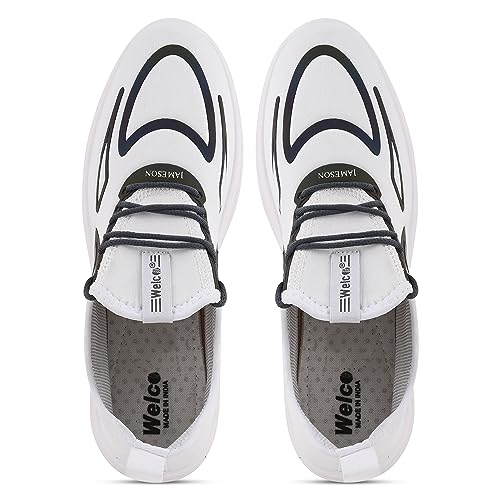 Image of WELCO Original & Genuine Reflector Shoes for Male with Memory Foam..