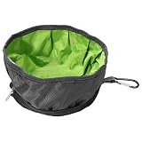 A prueba de fugas: nuestros cuencos para perro están hechos de tela Oxford impermeable, garantiza que no haya fugas.
