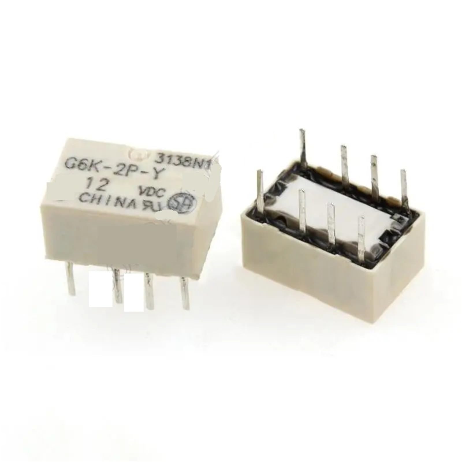 Relais de Signal G6K-2F-Y DPDT CMS 5V 12V 24V par lot de 20 pièces