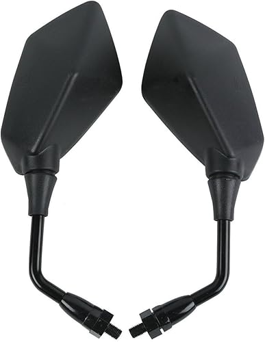 Miniatura 4 de Motorcycle Rearview Side Mirrors Compatible With Kawasaki Z1000 2003-2013 Z750 2004-2012 ER6B ER-6N 2006-2010 KLE400 KLE500 Versys 1000 650