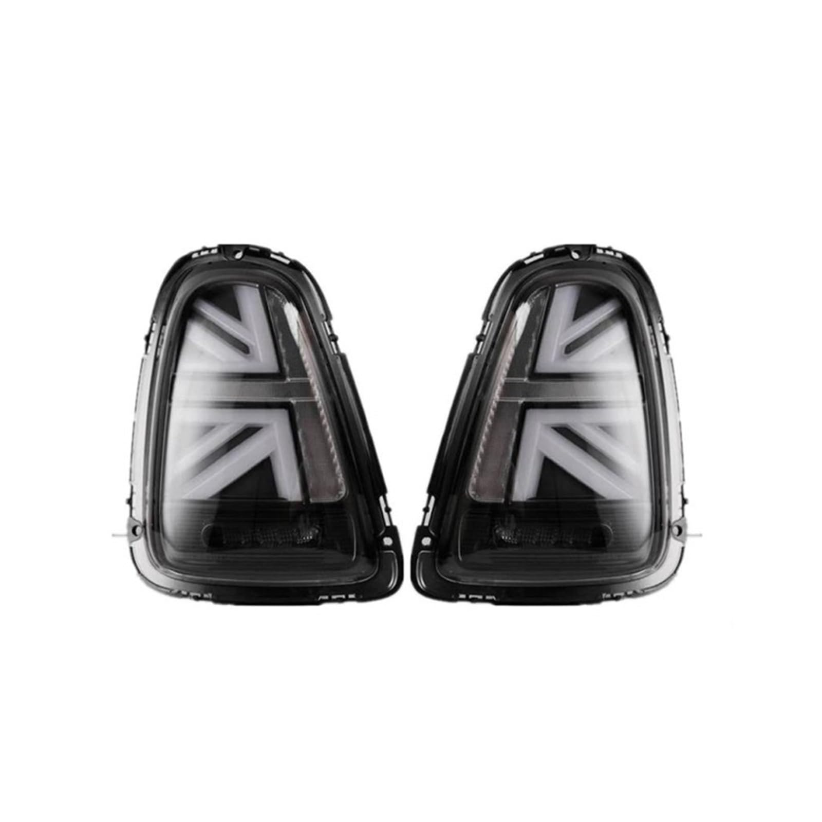 Dla BMW Mini Cooper R56 R57 R58 R59 2007-2013 Tylne Światła Do Jazdy Dziennej DRL Światła tylne(Black Red,2011-2013)