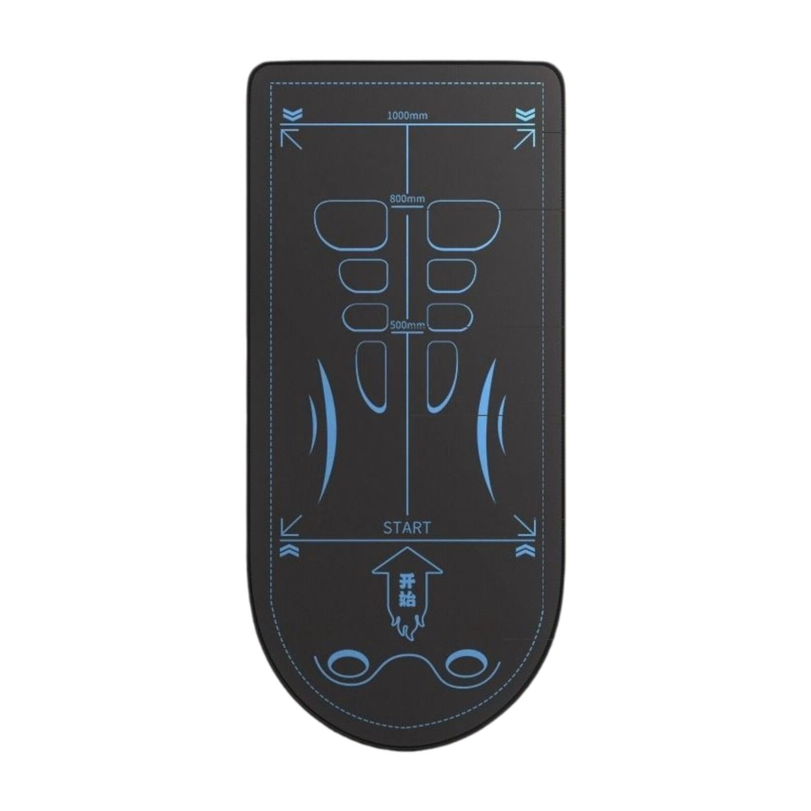 CALANDIS™ Exercise Mat for Roller Wheel Thick Abdominal Knee Mat for Workout Equipment | Exercise Mats | Fitness Equipment & Gear | Fitness, Running & Yoga-image-36