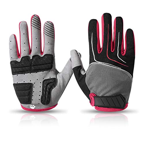 Luvas de ciclismo, Romacci Luvas de bicicleta ao ar livre Luvas de ciclismo respiráveis ​​Luvas de e