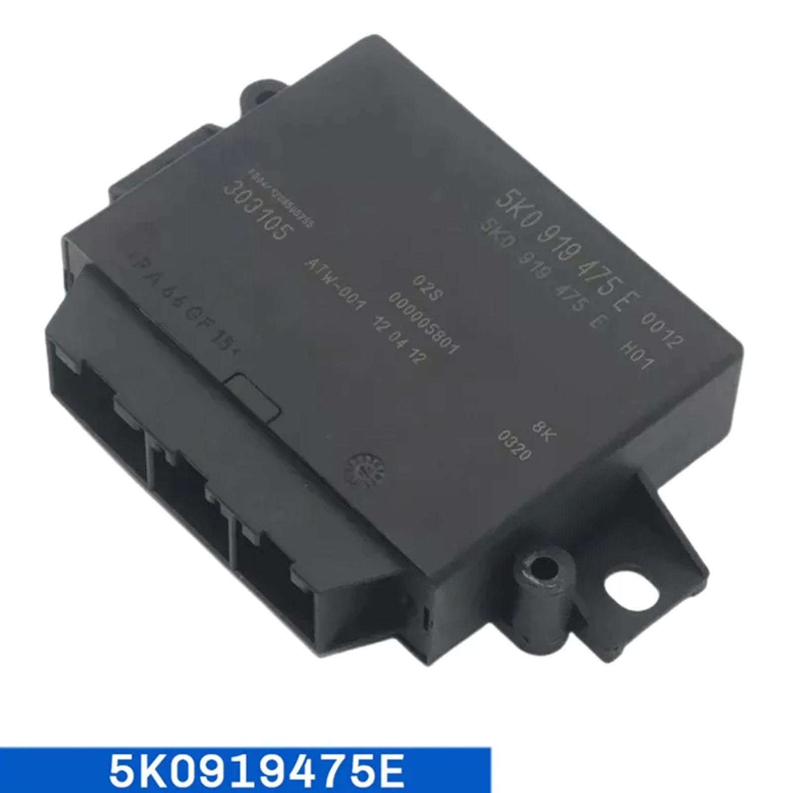 Modulo Assistenza parcheggio per Veicoli 5K0919475E Installazione Semplice e Robusta Custodia in ABS Pezzo Ricambio per Auto Progettato per componente trasduttore parcheggio per Auto