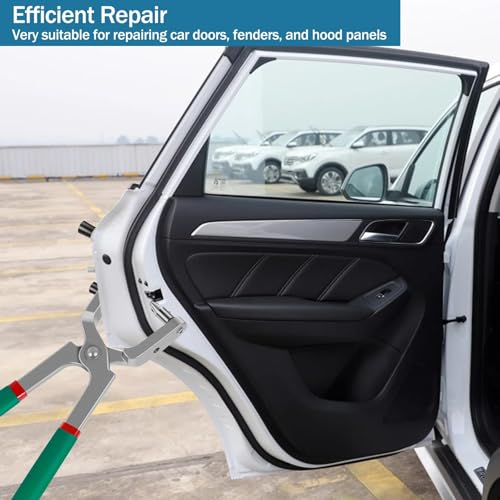 Image of Paintless Dent Repair Kit Fender Edge Plier Heavy Duty Car Door Panel Dent Puller Fix Tool Metal Crimp Vise Auto Fender Panel Leaf Edge Pliers Repair Tools