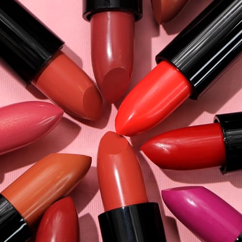 Image of L.A. Girl Pretty & Plump Lipstick - Sweet Tea | Creamy, Hydrating Lipstick with Mint Tingle | Infused with Shea Butter & Vitamin E | Warm Nude Shade | Fuller-Looking Lips | 3.2 gm