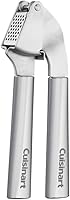 Cuisinart Garlic Press with Stylish Stainless Steel Handle - Dishwasher Safe, Lifetime Warranty, Silver