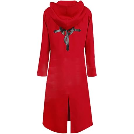 Fullmetal Alchemist Cosplay Anime Men Edward Elric Cloak Jacket Uniform Cosplay Red Coat