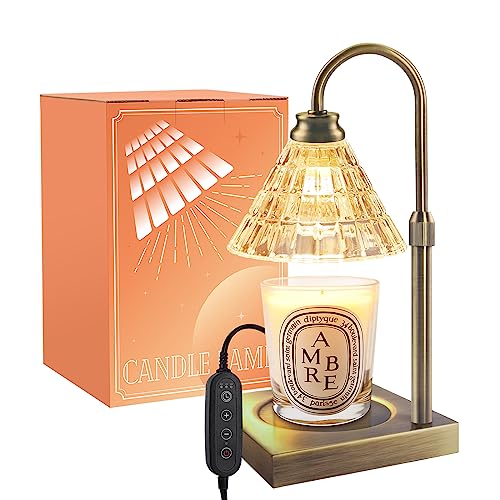 Candle Warmer Lamp with Dimmer & Timer
