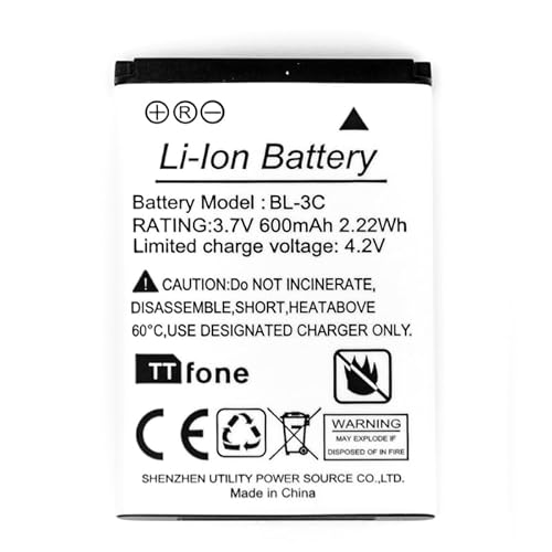Batterie de Rechange d'origine pour téléphones Mobiles TTfone (TT20) – vue 3
