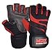 MRX Weightlifting Gloves for Men Workout Gloves Mens Wrist Support Lifting Gloves Male Gym Gloves | Workout Gym Accessories for Men Weight Lifting Fingerless Gym Exercise for Powerlifting
