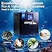 79 Gallon Aquarium Chiller,1/3 HP Water Chiller for Hydroponics,Chiller for Saltwater & Freshwater Fish Tank, Hydroponics Cooling System with Pump, Quiet Efficient Water Chiller for Axolotl,Coral Reef
