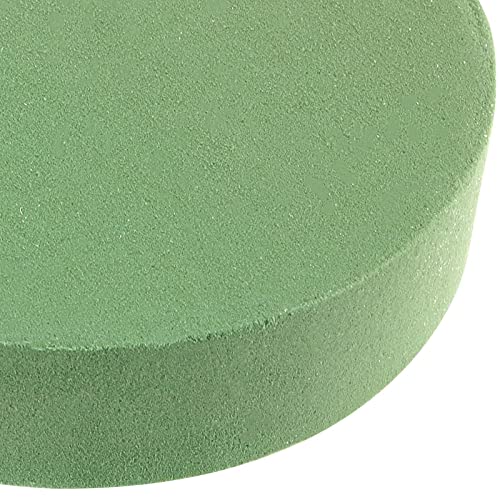 JEUIHAU 10 Pcs 16.5cm / 6.5 inch Round Floral Foam Block - Image 3