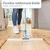 Minky Flexi Edge Blade Floor Sweeper, Flexible 180° Rubberised Blade, Extendable Multipurpose Squeegee, Window Cleaner & Bathroom Cleaner, Compact Design