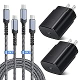 Super Fast Charger Type C Block, Costyle 25W USB C Wall Charger Super Fast Charging Block with 10FT Long USB C Cable for Samsung Galaxy S24 S25Ultra S24+ S23 S23Ultra S22 S22Plus S20FE Note 20-Black