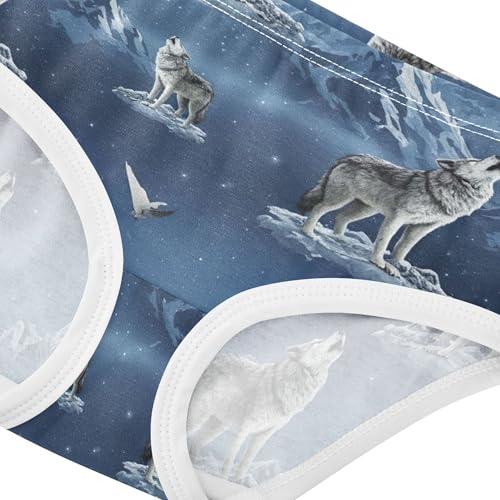 Pattern Toddlers Underwear Floral 2t Cotton Little Girl Panties Cool Wolves Snow Mountain Starry Underpants Briefs4