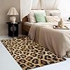 Amazon.com: TANTANICAL Leopard Print Rugs for Entryway Bedroom Living ...
