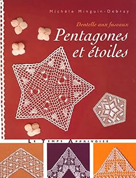 Paperback Dentelle aux fuseaux - Pentagones et étoiles [French] Book