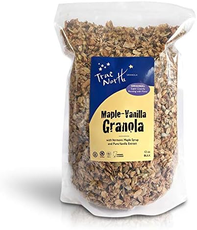 True North Granola – Maple Vanilla Granola, All Natural, Low Carb, Nut Free and Non-GMO, Bulk Bag, 3 lb.