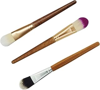 Happyyami 6pcs Handle Facial Mask Brush Soft ...