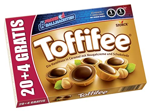 Toffifee 20 + 4 Gratis (1 x 200g) / Haselnuss in Karamell, Nougatcreme und Schokolade Cover