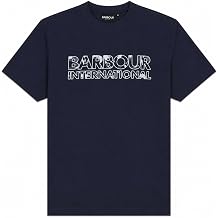 Barbour International Men's Unite Printed Logo T-Shirt Navy