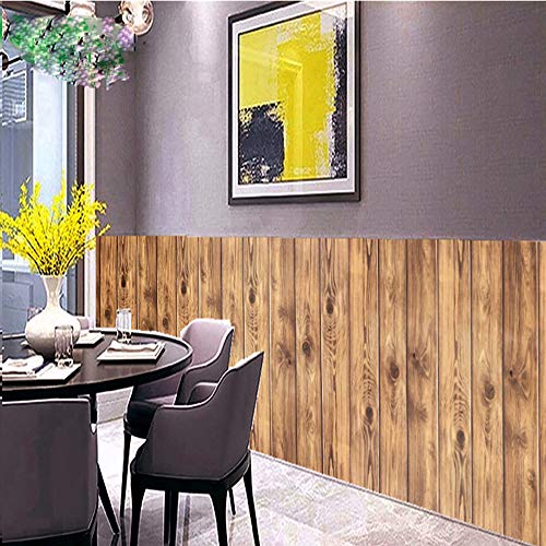 Papel pintado madera autoadhesivo rollo de vinilo pegatinas muebles 5m 2