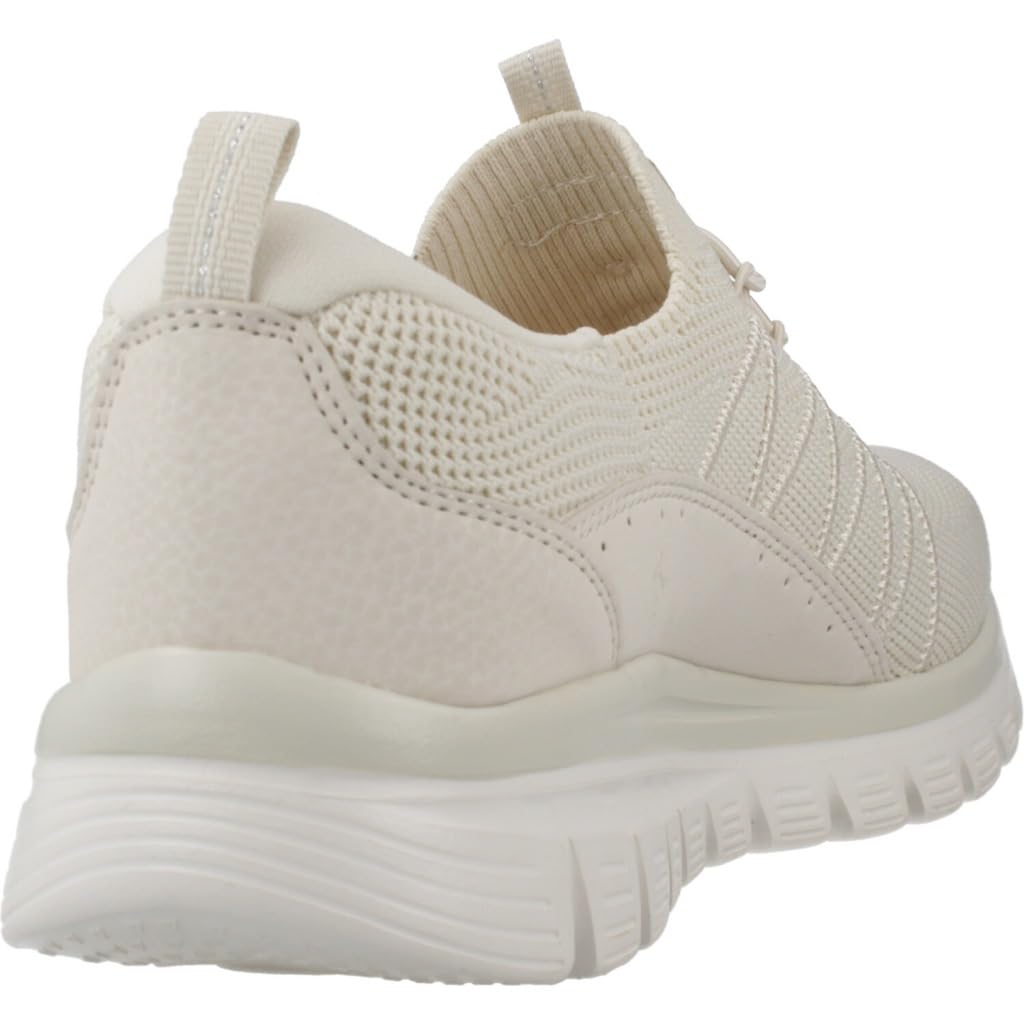 Skechers Graceful - Picture Mujer, Carbón, 39.5 EU