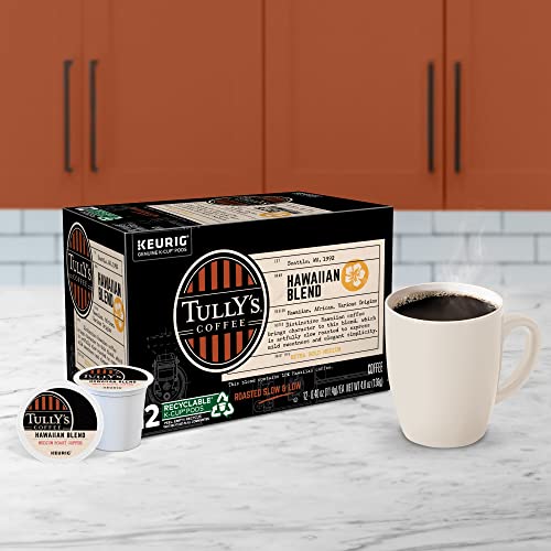 Tully's Coffee Hawaiian Blend Keurig Single-Serve K-Cup Pods, Medium Roast, 72 Count #TOP7