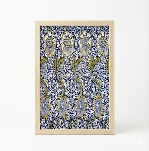 Image of BLINKART Paul Kley Aesthetic Modern Art Walls With Frame | Natural Wood Texture | Living Room Bedroom Office Wall Decoration | Poster Home Decor Frames Wall Bedroom | 12x8 Inches (D392)
