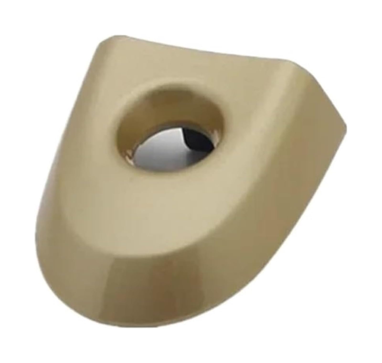 Qwqthgs 1 Pcs Gold Key Hole Car Exterior Door Handle Cap Left Right Outer Handle Lock Cap Door Cover