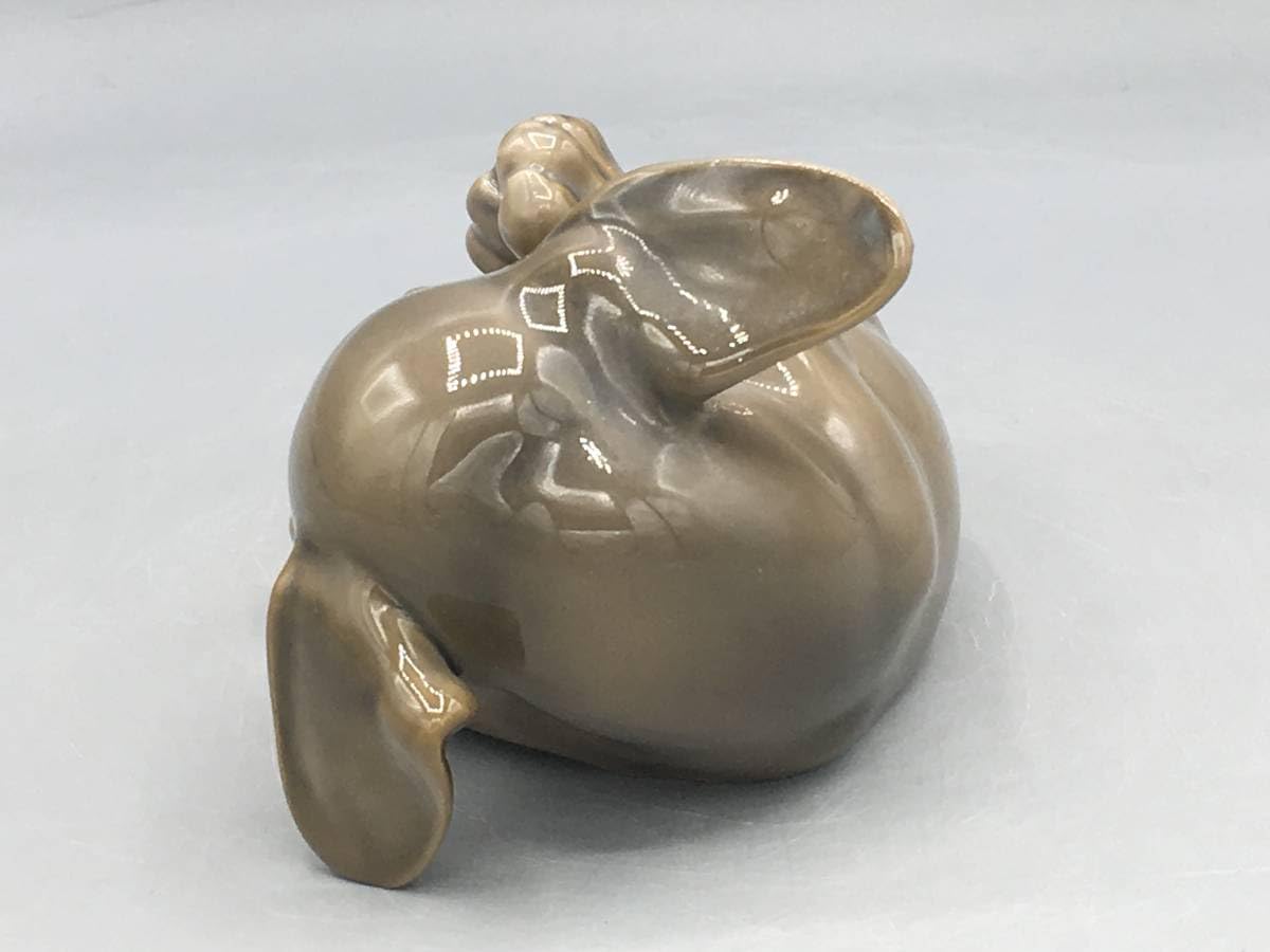 ロイヤルコペンハーゲン　ダックスフンド　置物　2体セット ロイヤルコペンハーゲン ダックスフンド 置物 2体セット