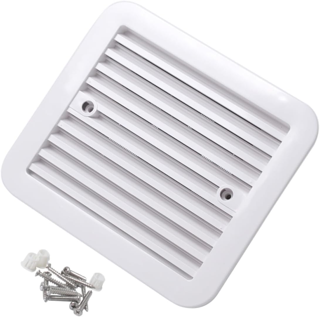 8-inch 12v Rv Exhaust Fan with Blades, Quiet Bathroom Ventilation Fan for Camper Roof and Bathroom Air Vent Replacement Part