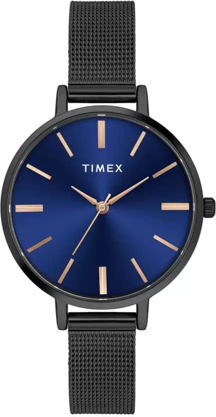 TIMEX Women Blue Round Analog Watch - TWEL155SMU03 (B0BTC55LR6) Amazon Price History, Amazon Price Tracker