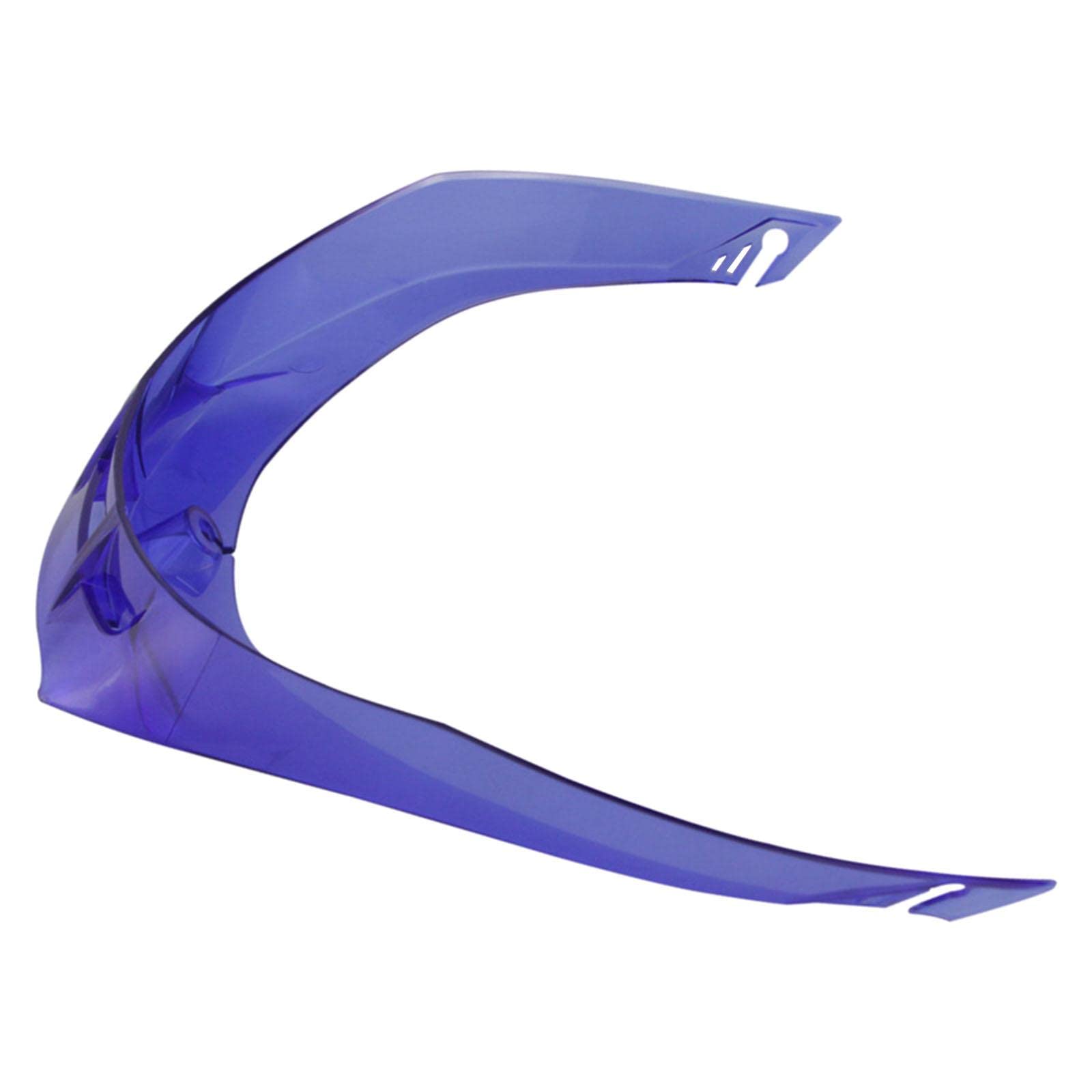 CALANDIS Motorcycle Helmet Rear Spoiler Pc Trim for GRP for Gp Knife Shape Blue-image-25