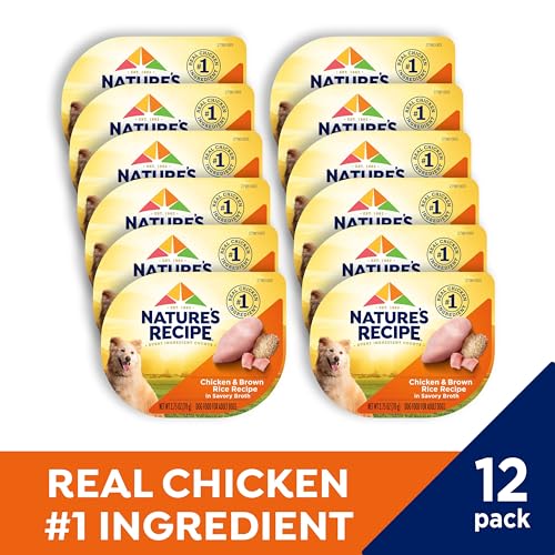 Natures Recipe Moist Canine Meals Hen in Broth Recipe 275 Ounce Cup pack of 12 Package Deal Could Fluctuate  Cucciolini Doodles Natures recipe moist canine meals hen in broth recipe 2 75 ounce cup pack of 12 package deal could fluctuate   cucciolini doodles