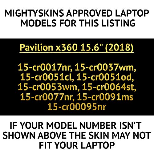 MightySkins Skin Compatible with HP Pavilion x360 15.6" (2018) - Solid Salmon | Protective, Durable, and Unique Vinyl Decal wrap Cover | Easy to Apply, Remove, and Change Styles | Made in The USA2