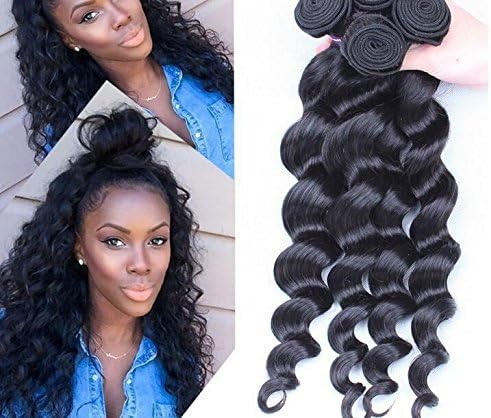 Worldflying Brazilian Virgin Hair Loose Wave Brazilian Human Hair Extension 8-30 Inch 100g/piece 1 Pieces/lot Total 100g (20 Inch)