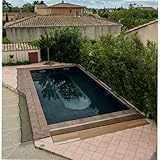 WERKA PRO Red de protección para Piscina 100g/m2 5 x 9 m