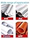 Pipe Thread Cutting Tool, Integrated Internal & External Pipe Threading Tool, Electric Drill Compatible PVC Plastic Threader Kit, 1/2