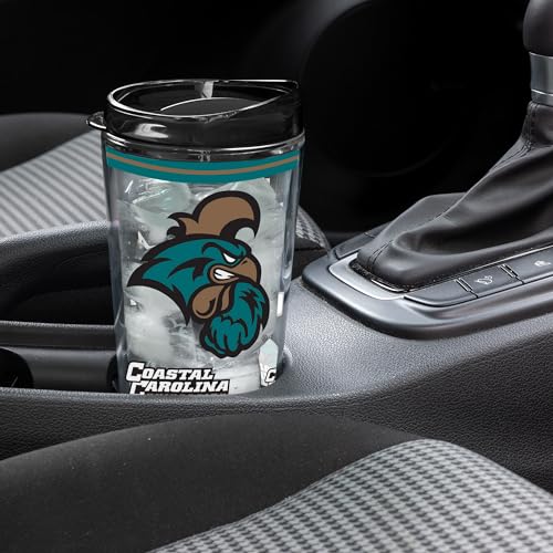 Image of Rico Industries NCAA College Double Wall Mayhem 16oz Or 20oz Tritan Tumbler W Lid