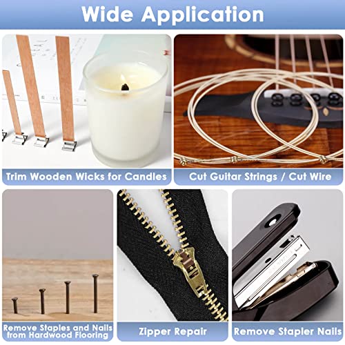 Jewelry Pliers, End Cutting Pliers End Nippers for Zipper Install Stops Repair - Thumbnail 2