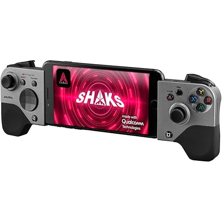 Shaks S5B Wireless Gamepad Controller für Android, Windows, IOS und X-Cloud, Stadia, GeForce - Tragbarer Spielcontroller, angetrieben von Qualcomm