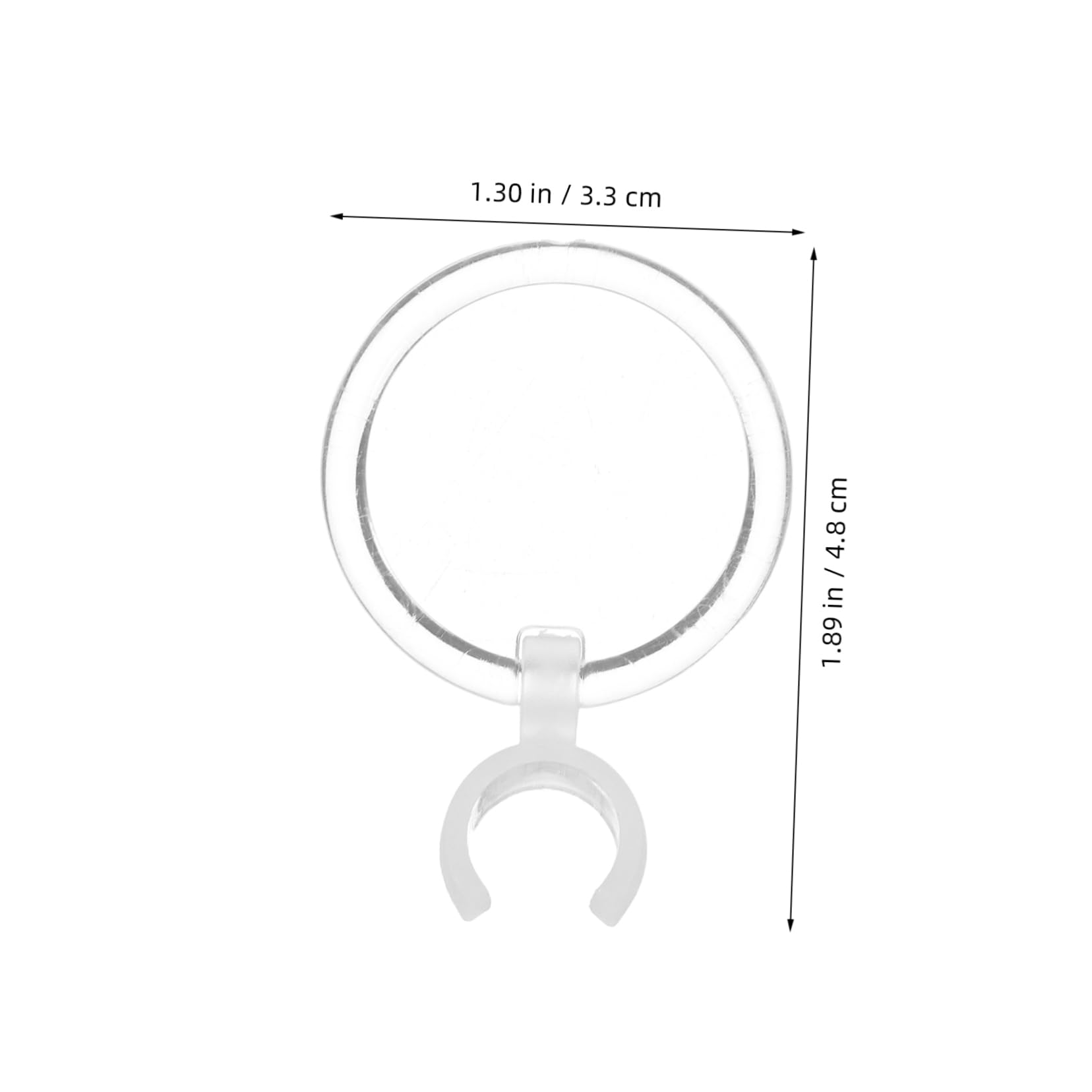 FOYTOKI Safe User-Friendly 10pc Ear Cleaning Kit Magnifying Glass Acrylic Lens for Home Use