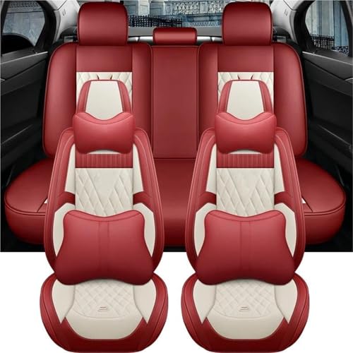 Ensembles de housses de siège pour Chevy Orlando et X Trail T31 en cuir 9pcs