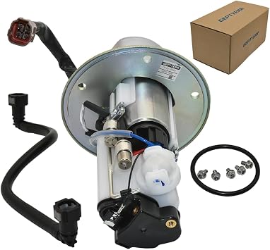 GEPTERR 15100-16G00 Fuel Pump Assembly Fits SUZUKI 2005-2009 SV650 SV 650 SV650S SV 650S 2003-2007 SV1000 SV 1000 SV1000S K3 K4 include Fuel pipe Replace UC-T30SU19