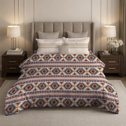 Image of MYTRIDENT Soft Comfort Bedsheet for Double Bed, 100% Cotton Bedsheet, 180 TC, Soft and Breathable, King Size Bedsheet with 2 Pillow Covers - Grace